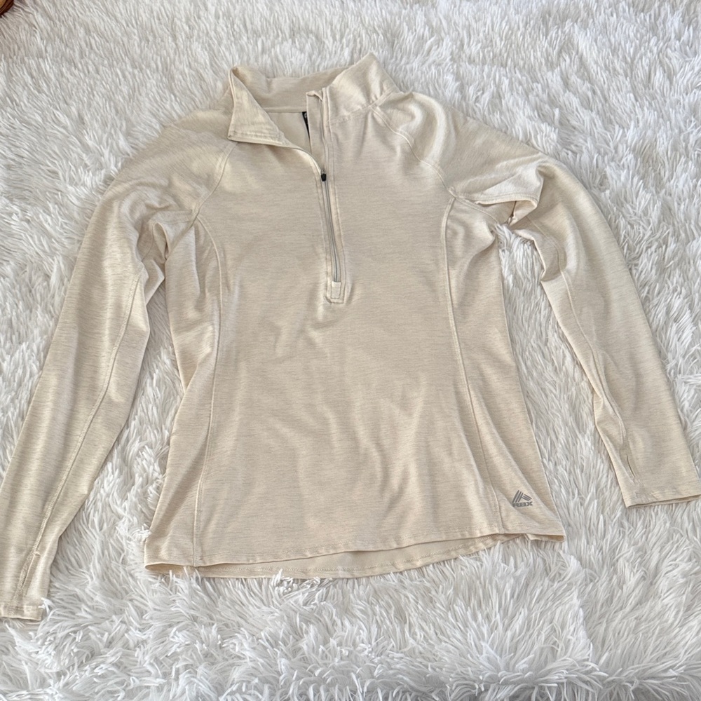 RBX Women's Beige Long Sleeve Top